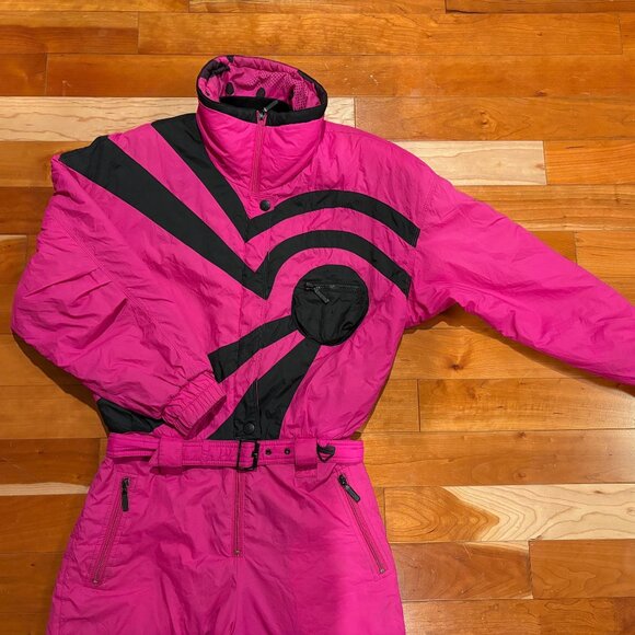 Tyrolia by Head Vintage One-Piece Snow Ski Suit Women’s 10 - Picture 3 of 12